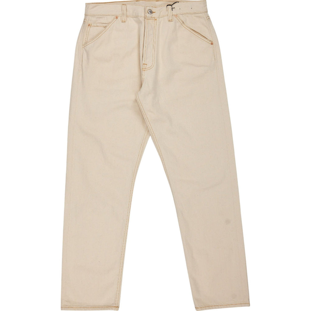 Drakes Cream Straight Leg Jeans W34"