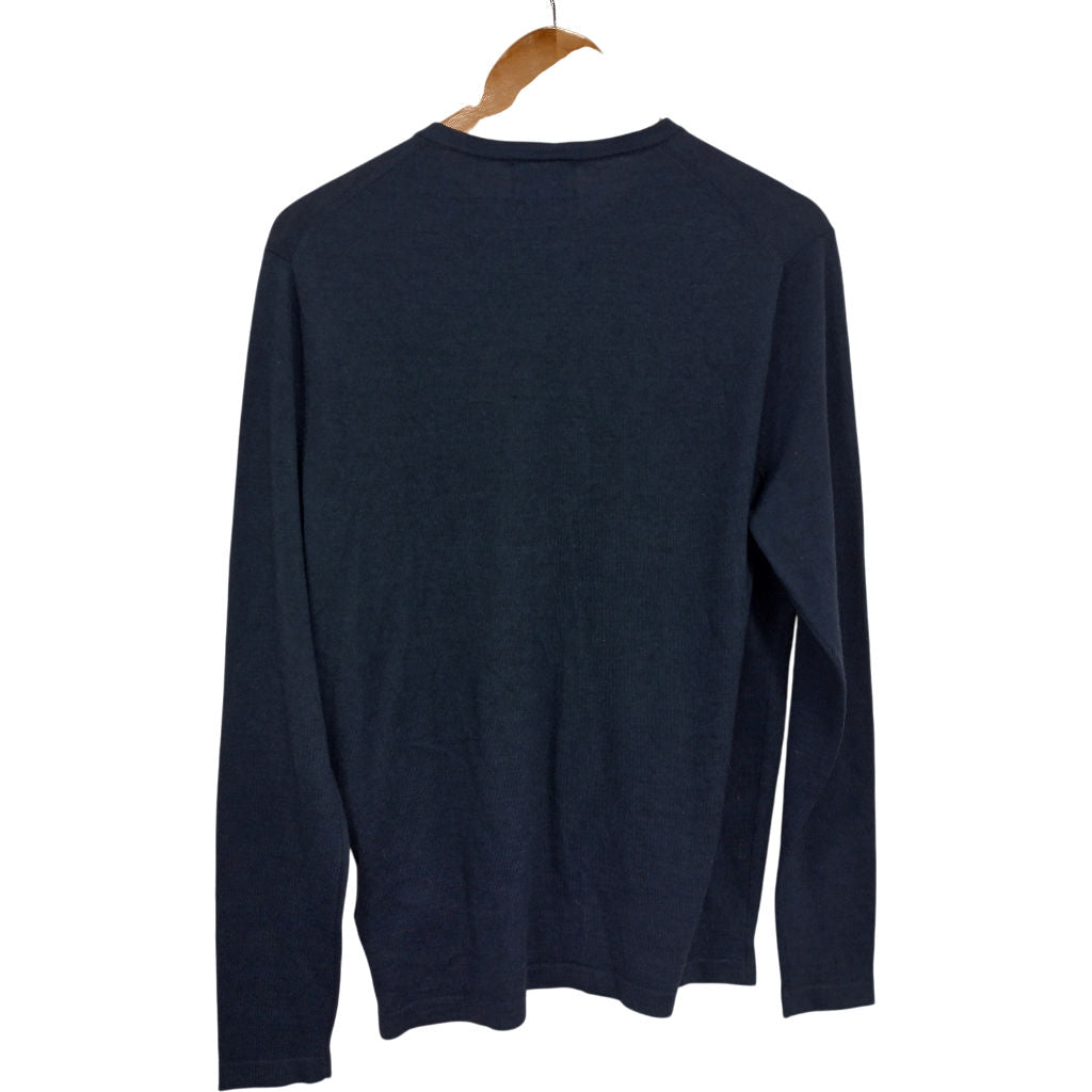 Fisk of Oslo Blue Wool Acrylic Jumper