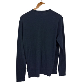 Fisk of Oslo Blue Wool Acrylic Jumper