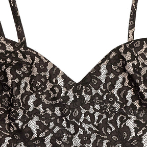 Coast Black Lace Full Skirted Dress