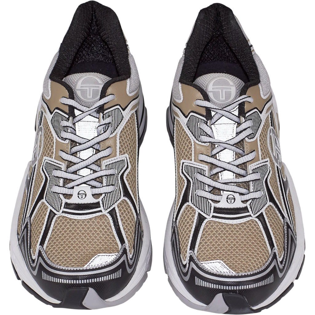 Sergio Tacchini Beige Mesh Trainers