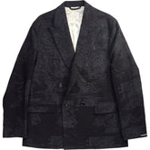 J. Lindeberg Black David U Jacquard Blazer