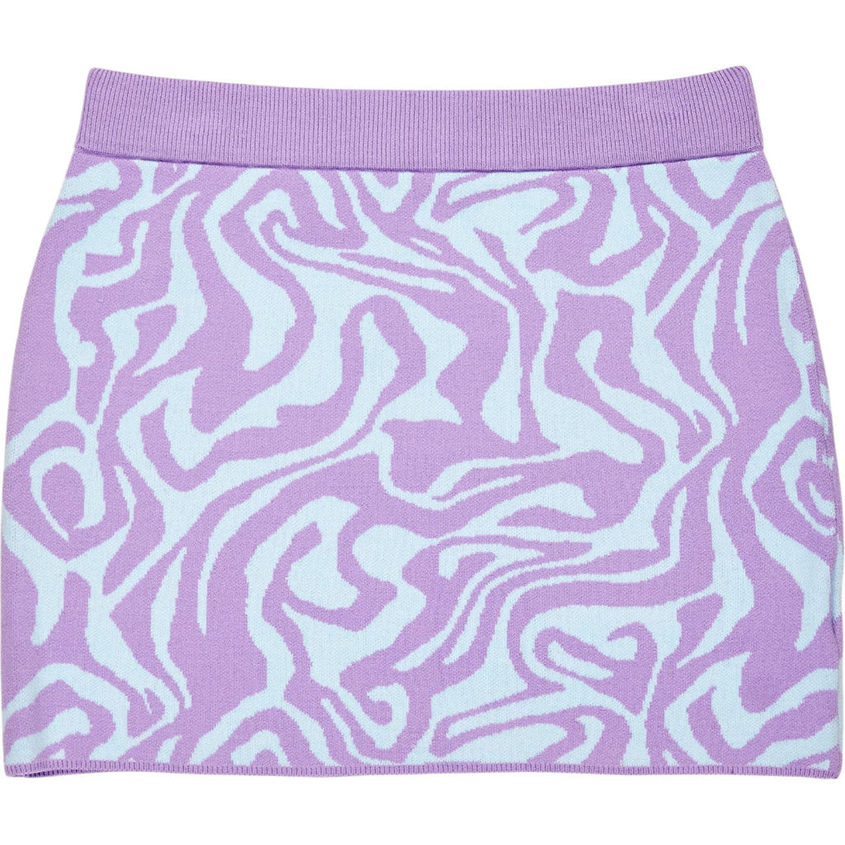 Motel Lavender Mint Hira Skirt Knit