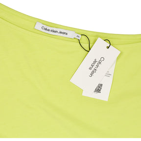 Calvin Klein Lime One Shoulder Dress