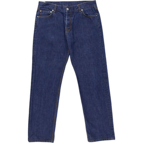 Jil Sander Blue Cotton Jeans