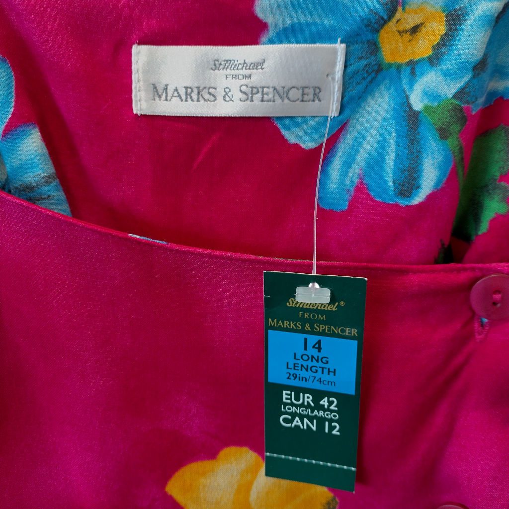 Marks & Spencer Pink Floral Dress