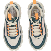 CAT Beige Green Trainers