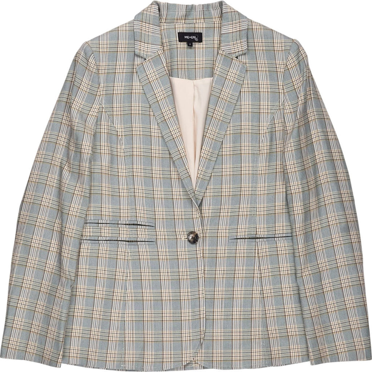 ME+EM Check Blazer