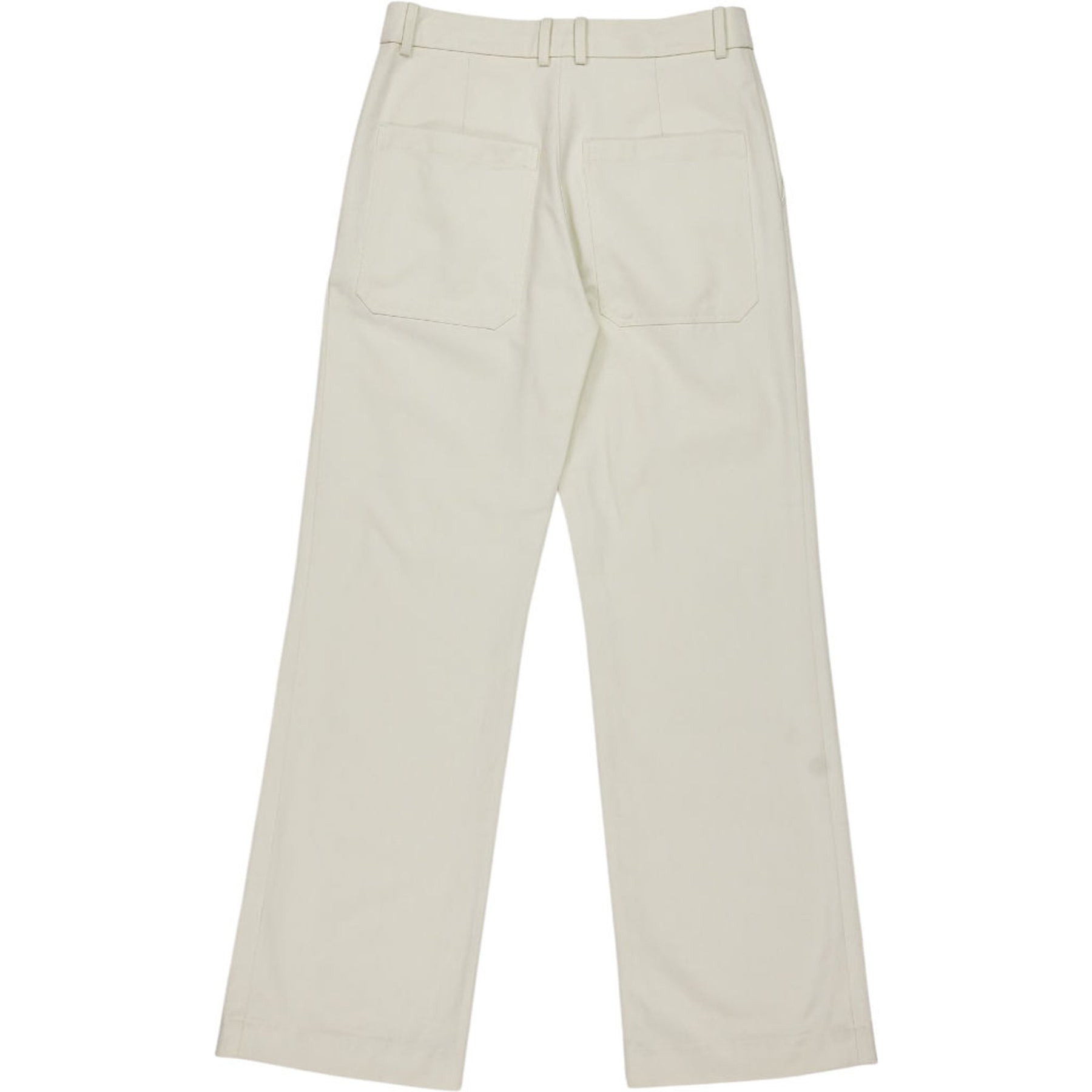 Studio Nicholson Cream Corbu High-Waist Trousers