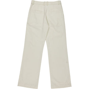 Studio Nicholson Cream Corbu High-Waist Trousers