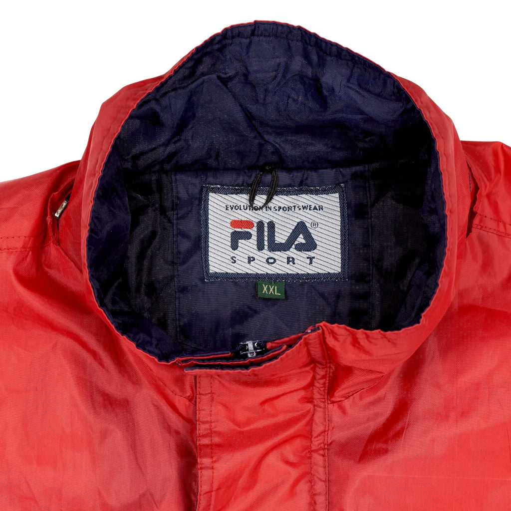 Fila Red Blue Nylon Jacket