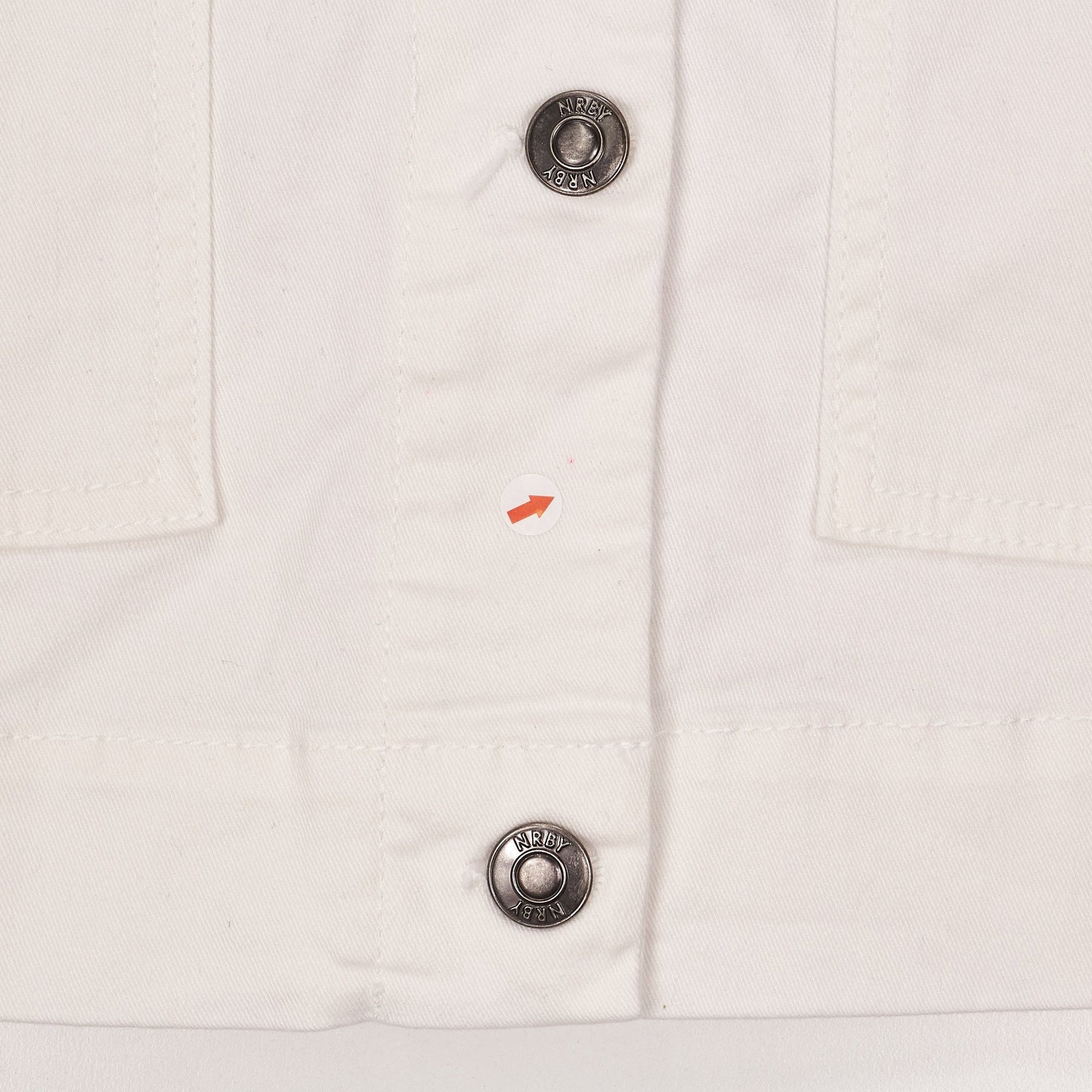 NRBY White Cotton Jacket