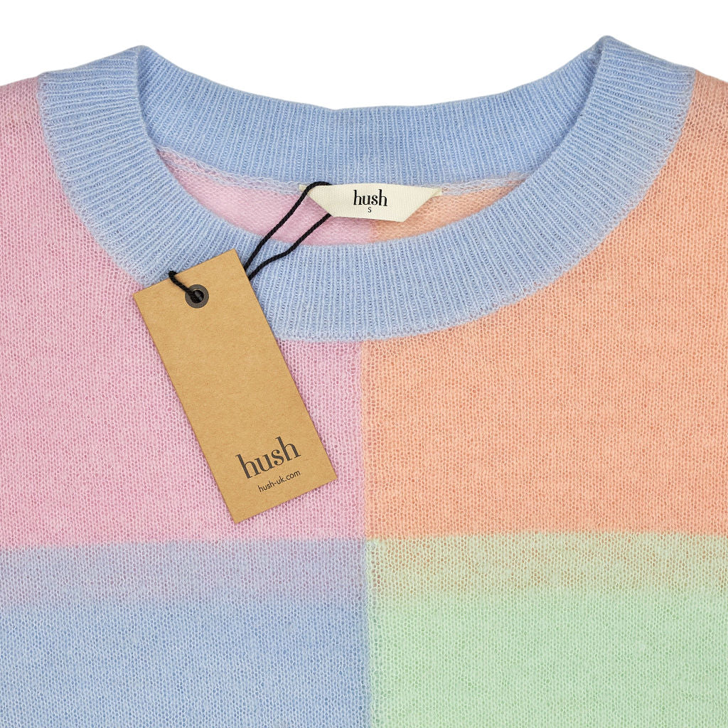 Hush Sorbet Colour Block Jumper
