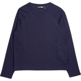 Hush Navy Matilda Cotton Raglan Top