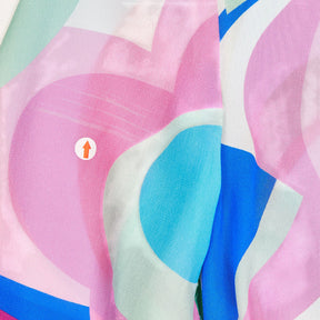 NRBY Multicolour Silk Dress