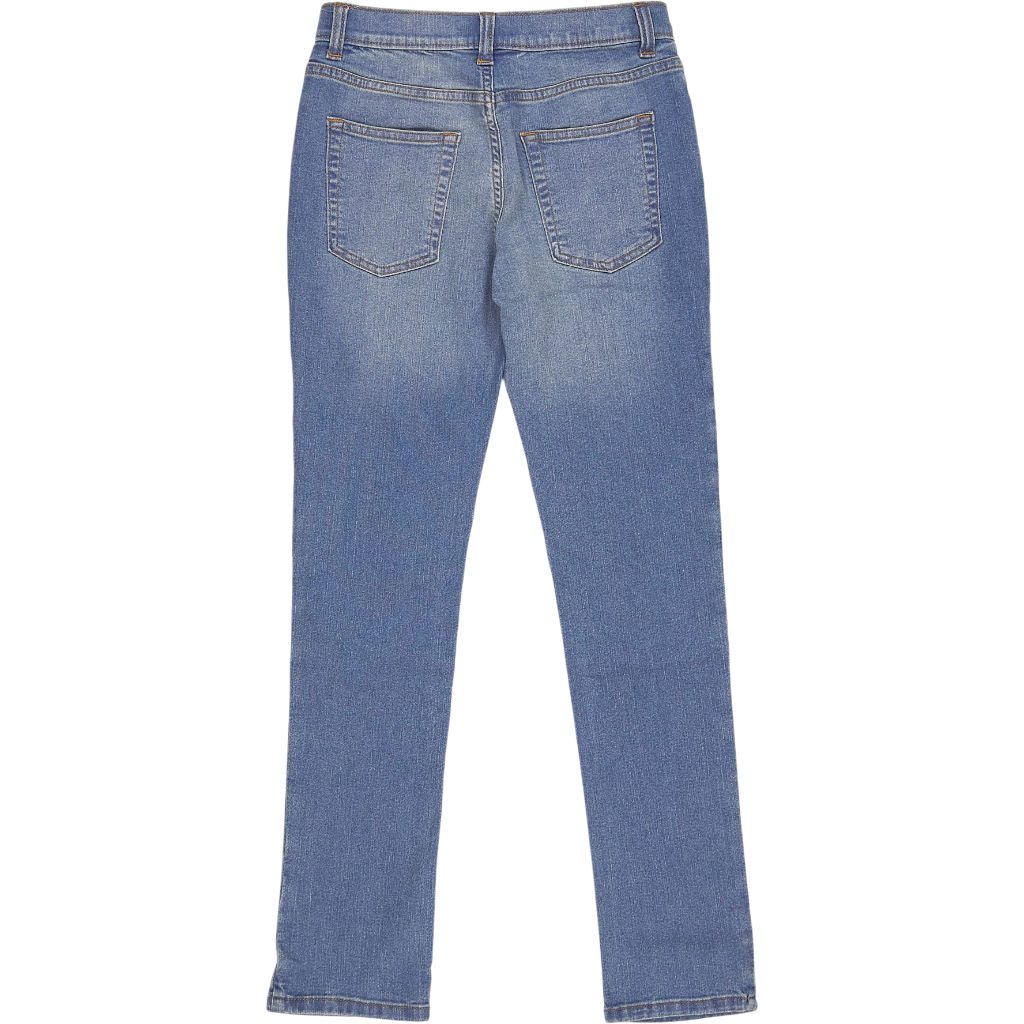 Lands' End Blue Super Skinny Denim Jeans