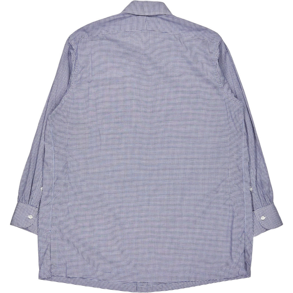 Frank Foster Purple Check Shirt