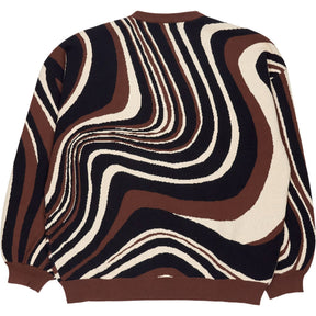 Motel Brown Cream Mably Jumper