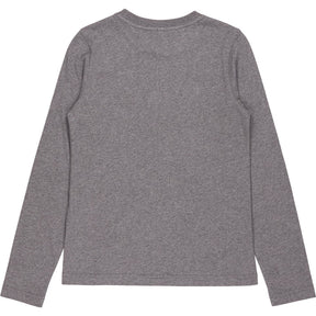 Hush Dark Grey Marl Slim Long Sleeve T-Shirt