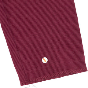 Boden Burgundy Pleated Collar Dress