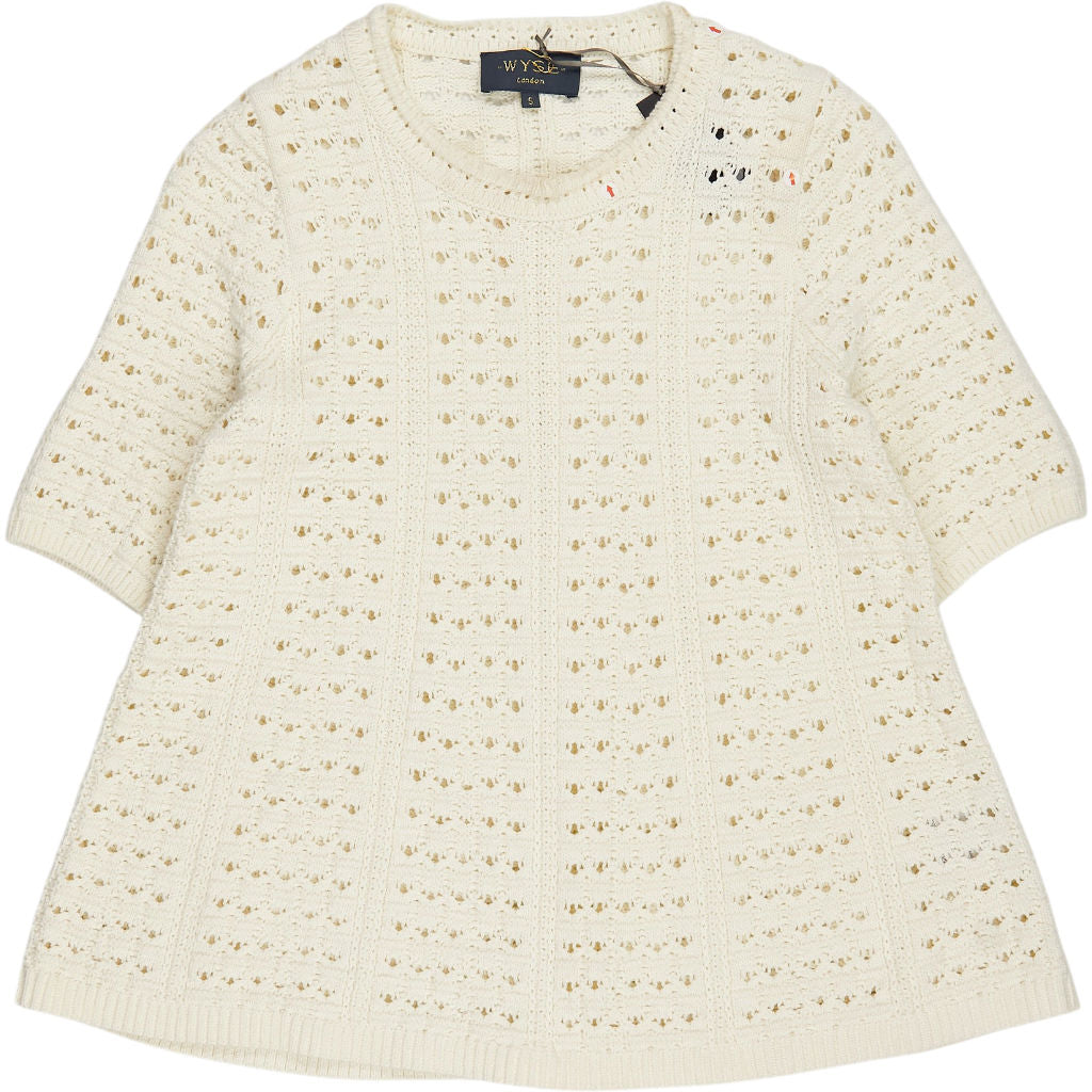 Wyse London Ivory Isla Stitch Jumper