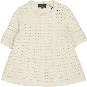 Wyse London Ivory Isla Stitch Jumper