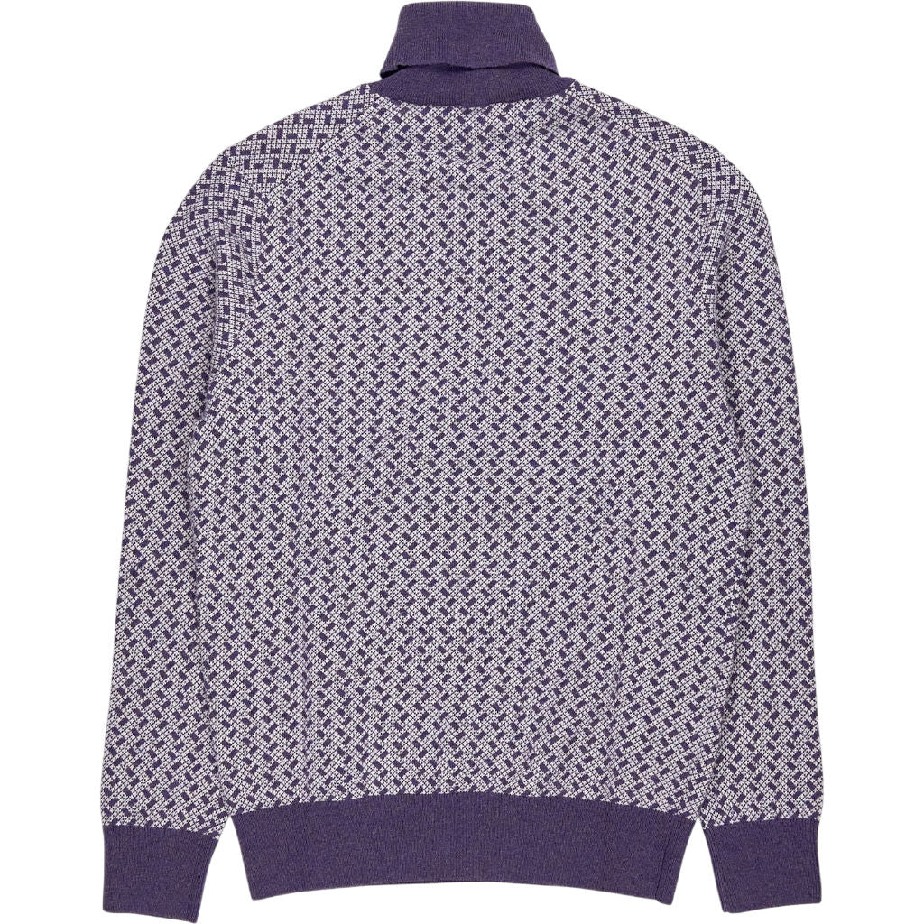 McGeorge Purple Turtleneck Sweater