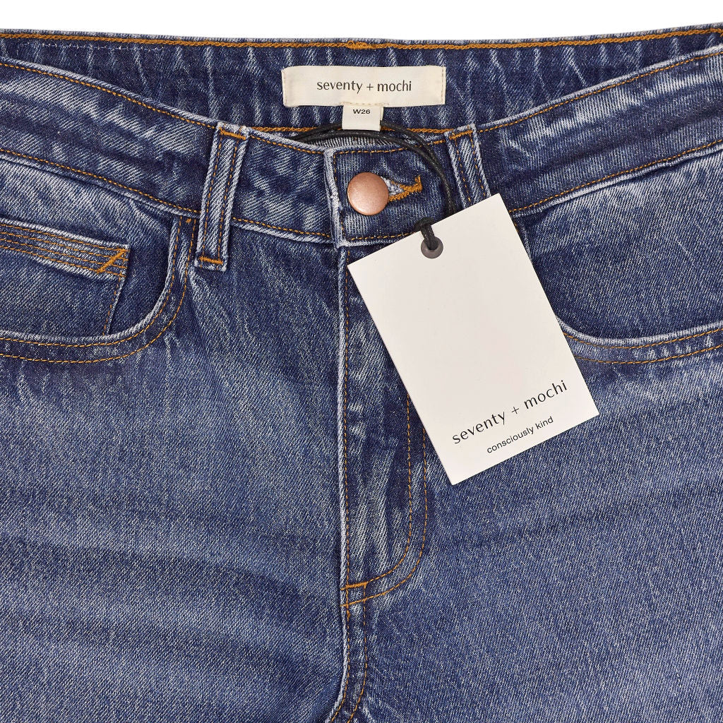 Seventy + Mochi Blue Camille Jeans