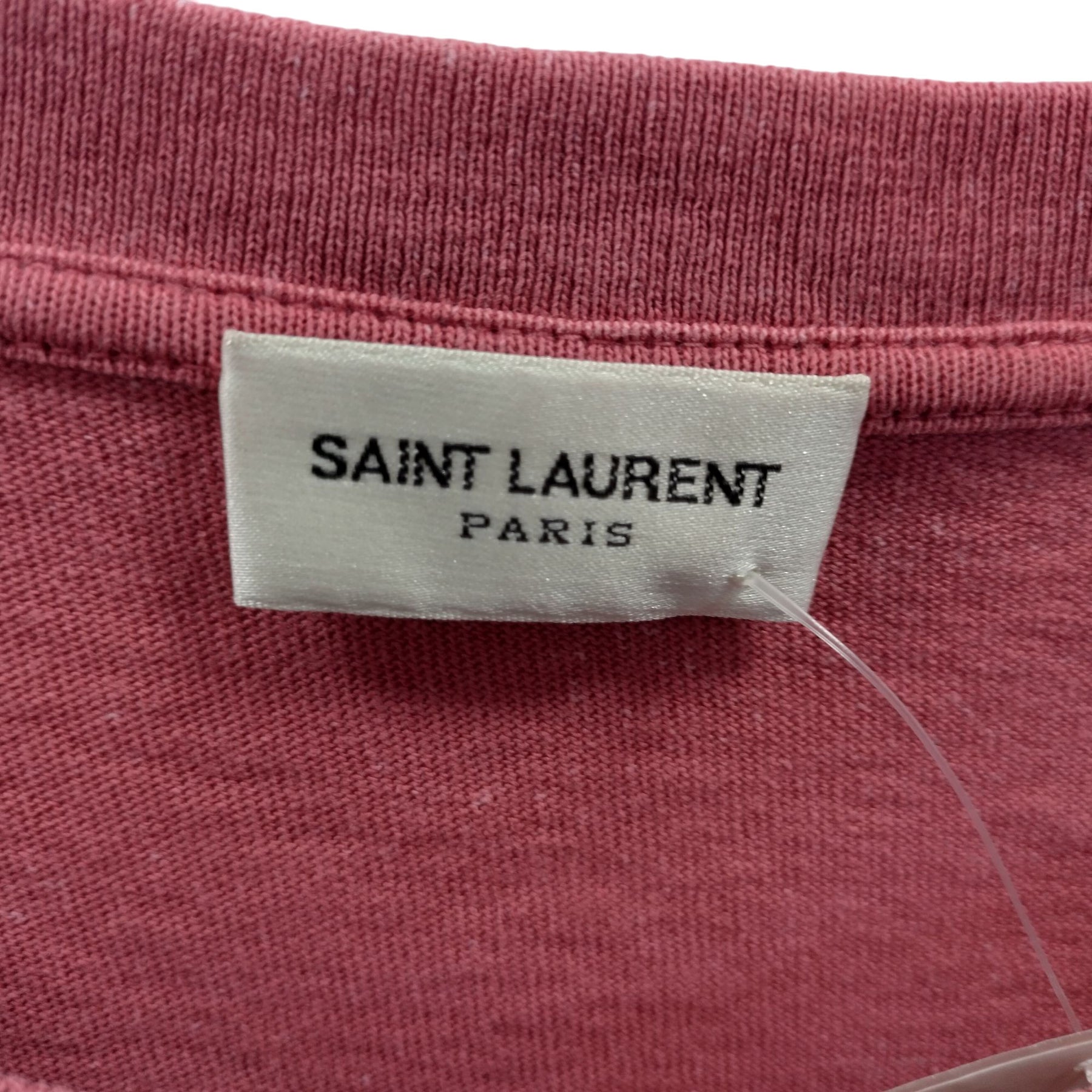 Saint Laurent Red Logo Tee