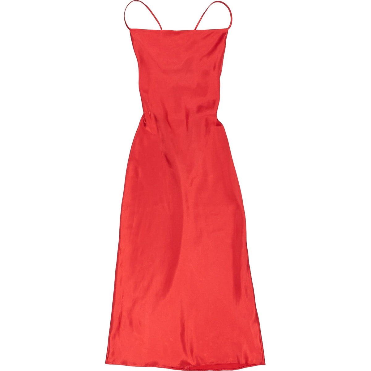 Omnes Red Strappy Dress