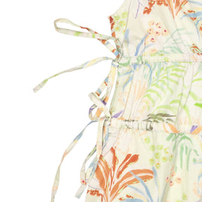 OMNES Floral Print Midi Dress