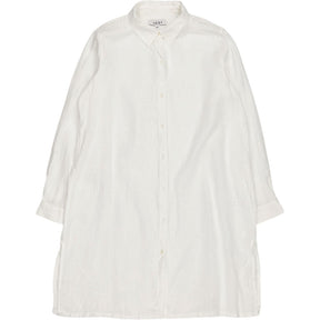 NRBY White Linen Shirt Dress
