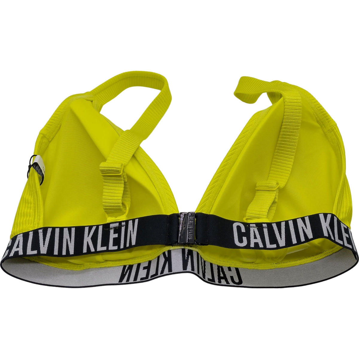 Calvin Klein Yellow Lemonade Bikini Top