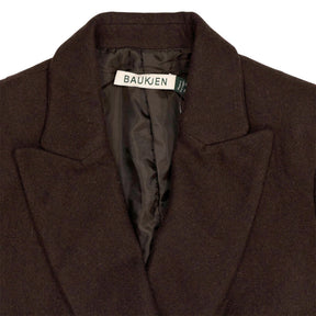Baukjen Dark Chocolate Cissy Blazer Coat