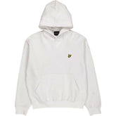 Lyle & Scott White Fleece Lined Hoodie