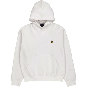 Lyle & Scott White Fleece Lined Hoodie