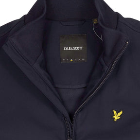 Lyle & Scott Navy High Neck Zip Jacket