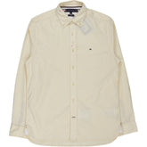 Tommy Hilfiger Yellow Striped Regular Fit Shirt