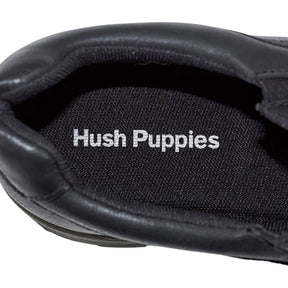 Hush Puppies Black Fletcher Waxy Nubuck Shoes
