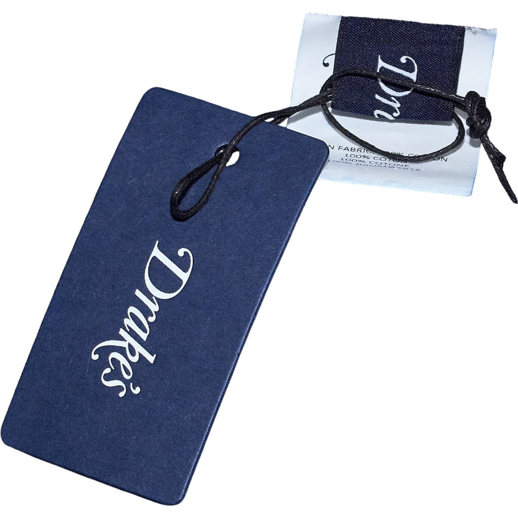 Drakes Blue Denim Bucket Hat