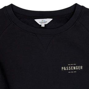 Passenger Black Crew Neck Sweatshirt