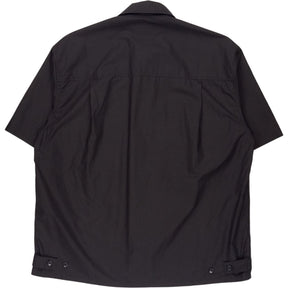 Frizmworks Black Cotton Trucker Half Shirt