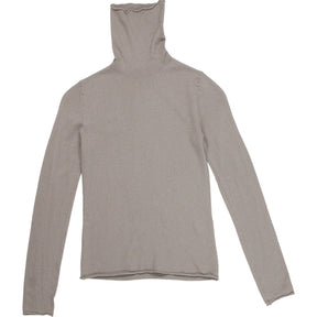 Johnstons Grey Rollneck Merino Wool Top