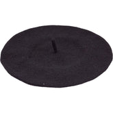 YMC Black Wool Beret
