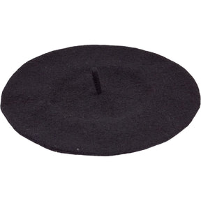 YMC Black Wool Beret