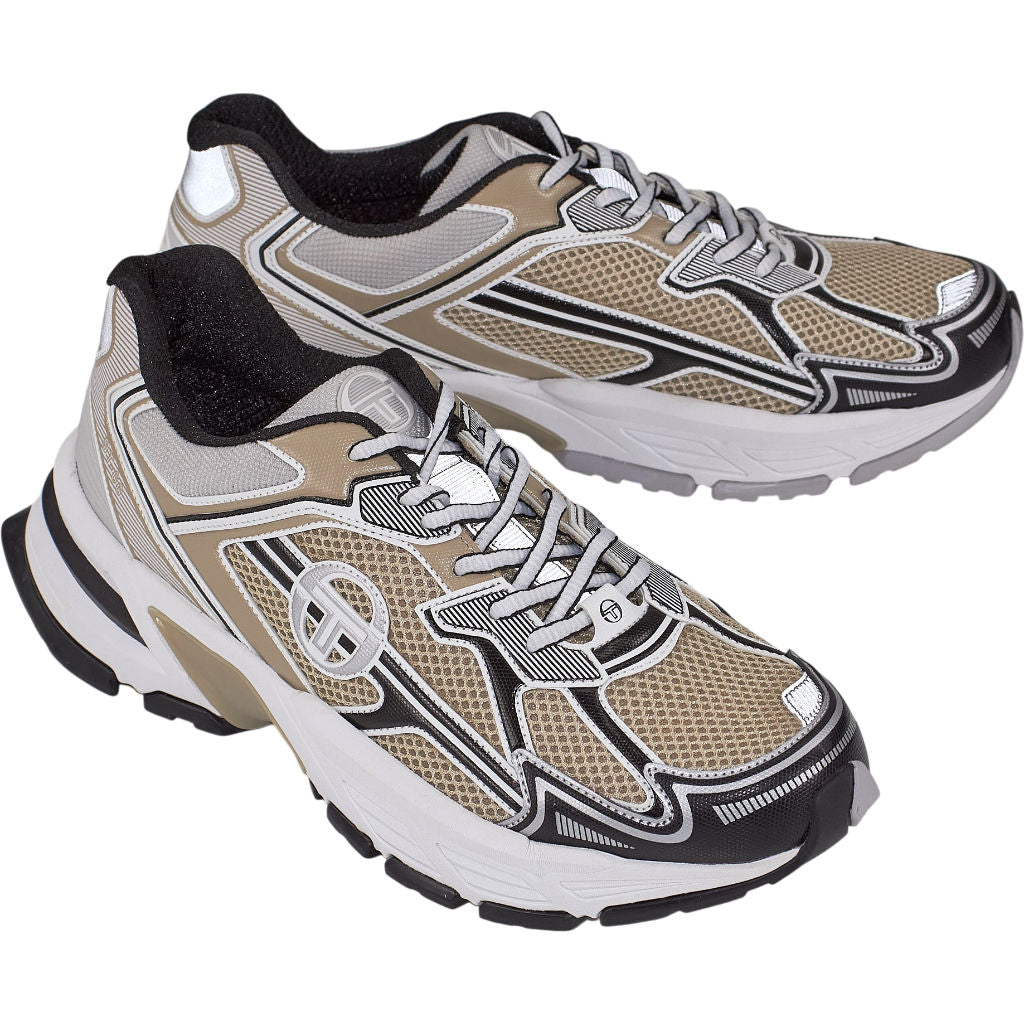 Sergio Tacchini Beige Mesh Trainers