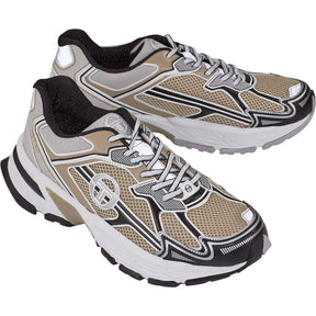 Sergio Tacchini Beige Mesh Trainers