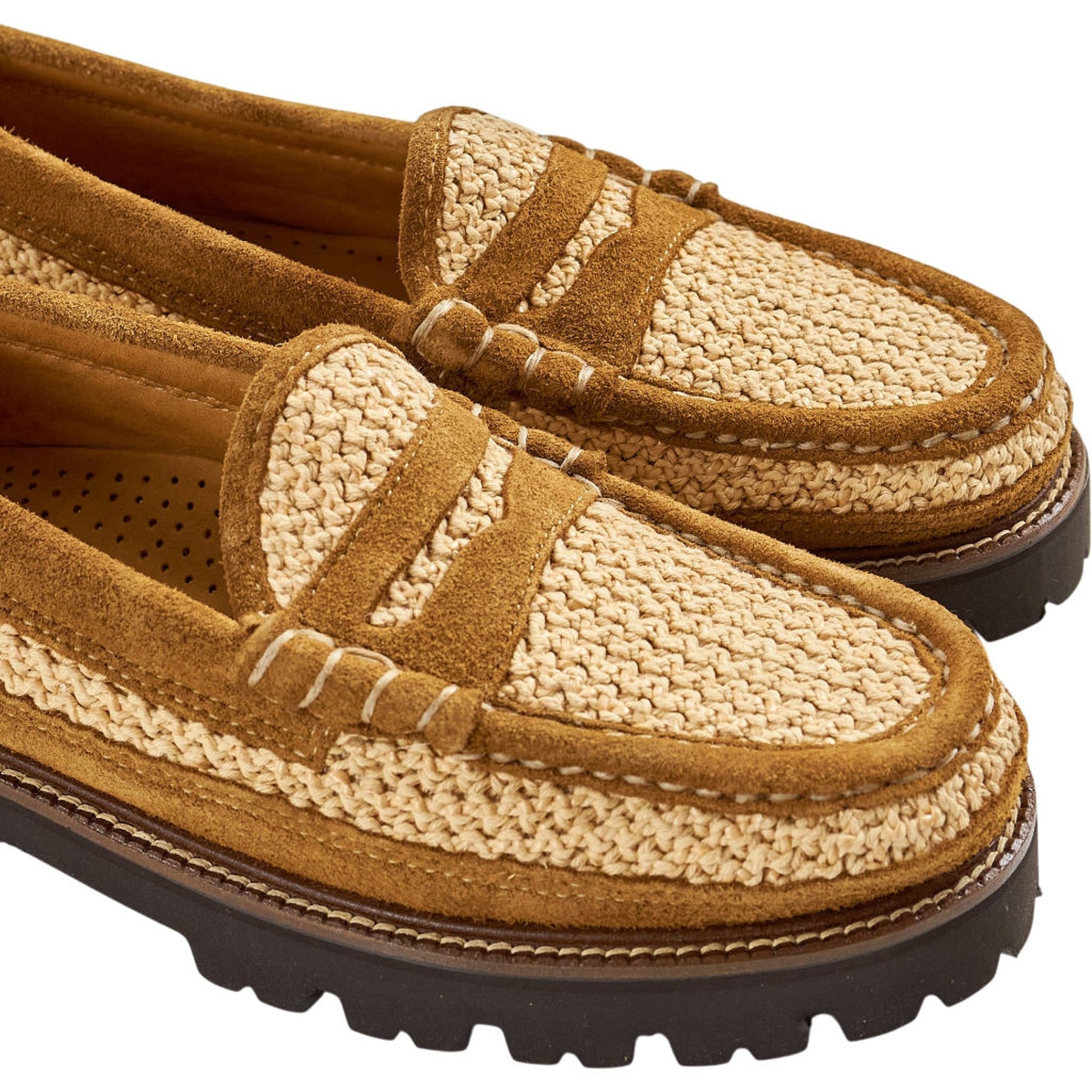 G.H. Bass Tan Larson Loafers