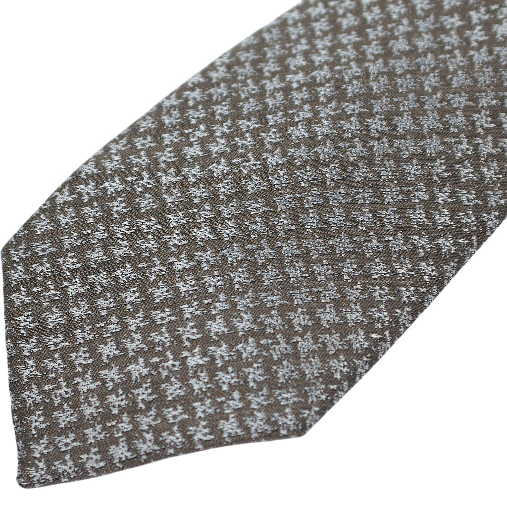 Moss Silk Patterned Tie Bundle x 3