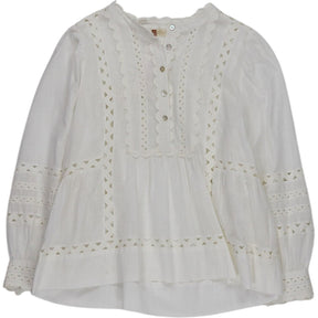 WYSE White Lace Blouse